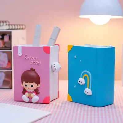 Cute Fairy Crown Makeup Brush Holder for Students