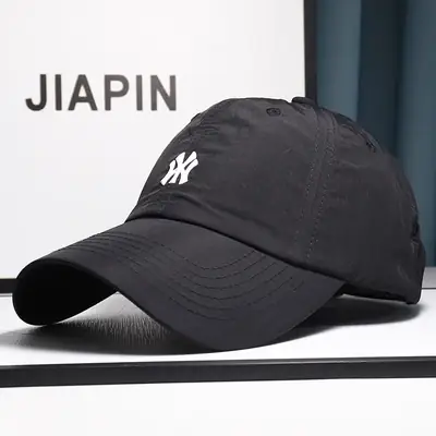 Pink Korean Style Letter Baseball Cap for Men Women