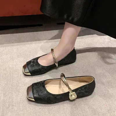 French Style Mary Jane Women Casual Shoes 2025