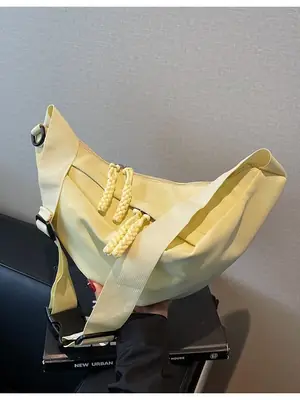 Cross-border Pleated Shoulder Bag Large Capacity Women