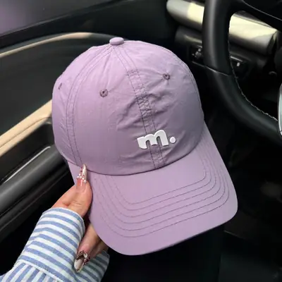 Women 2025 Letter Embroidered Baseball Cap Soft Top Hat