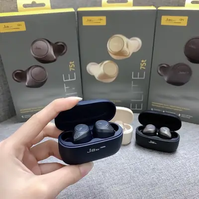 2025 cross-border in stock Elite 75t Bluetooth headset in-ear 5.3 upgraded Bluetooth headset factory outlet