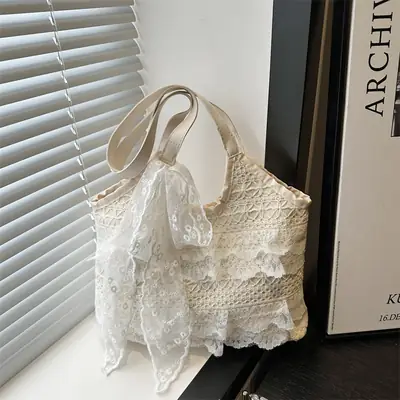 Fairy Lace Shoulder Bag Women 2025 Western Style