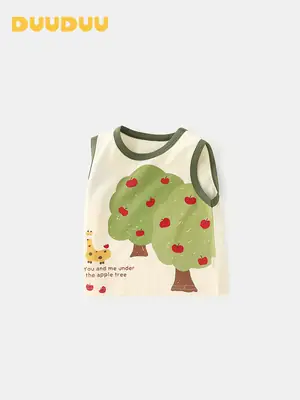 DUUDUU Baby Vest Sleeveless Summer Class A Boys T-Shirt