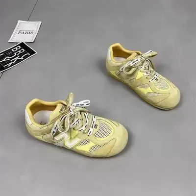 Women's 2025 Breathable Mesh Running Shoes White