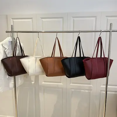 Women's Retro Underarm Bags Large Capacity Shoulder Handbag