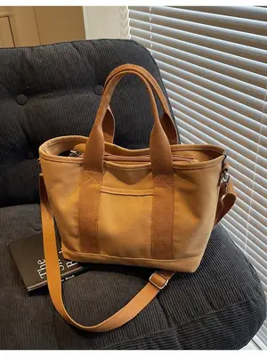 Cross-border New Casual Shoulder Bag Canvas Large Capacity