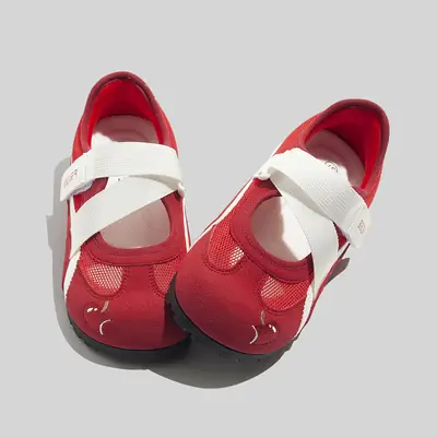 White Mary Jane Casual Shoes for Women with Strap