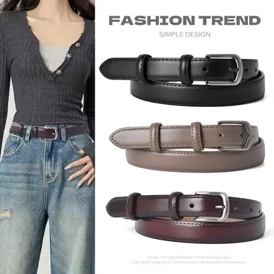 Women Genuine Leather Belt Retro Casual Wholesale