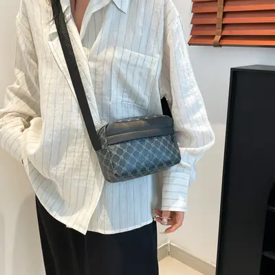 2025 Women's Square Shoulder Bag with Crossbody Strap