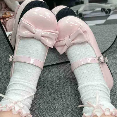 Mary Jane Slip-On Small Leather Shoes Jk Uniform Flats British Style Loafers for Women 2025 Bow Lolita