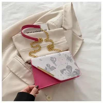 Printed Butterfly Women's 2025 Winter Bag