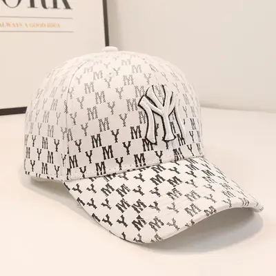 Korean Style Letter Print Baseball Cap for Men Women