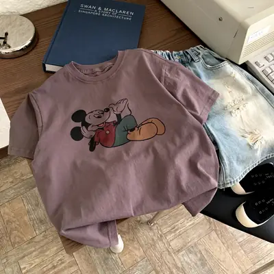 Boys T-Shirt Kids Cartoon 2025 Summer Half Sleeve