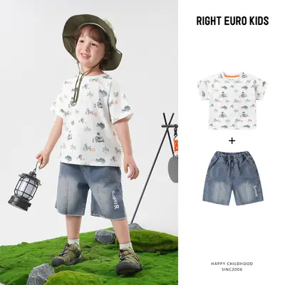 Right European Boys Denim Shorts Summer 2025