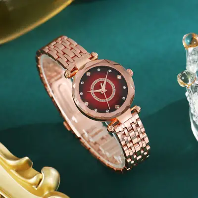 Heart of the Ocean Women's Rose Gold Quartz Watch