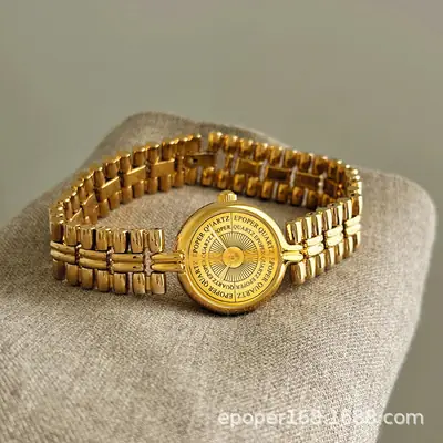 Gold Chain Watch for Women Waterproof Fashionable