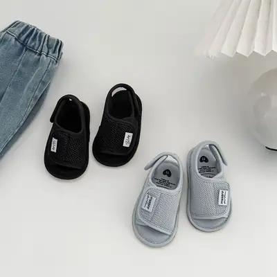 Summer Trendy Mesh Baby Shoes Baby Shoes Toddler Shoes Sandals Breathable Soft Sole Lightweight Casual Shoes for Boys and Girls