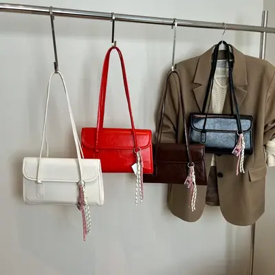 Women's Multi-Purpose Shoulder Bag Set with Crossbody & Pouch