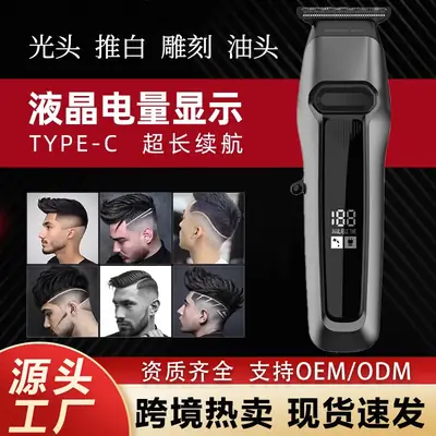 Professional Electric Hair Clipper with 5 Attachments