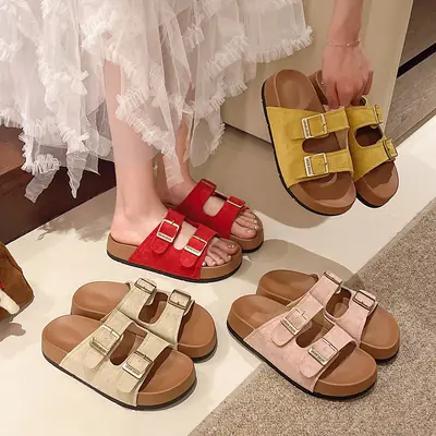 Women's Summer Flip-Flops Thick Soled Sandals