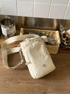 Canvas Mini Phone Bag Waterproof Shoulder Crossbody