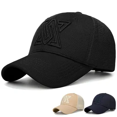 Korean Fashion Mesh Cap Beige 4S Season