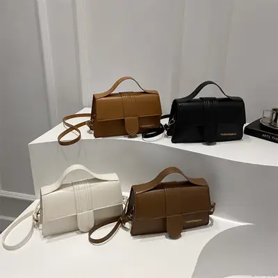Retro Satchel Bag 2025 Summer New Style