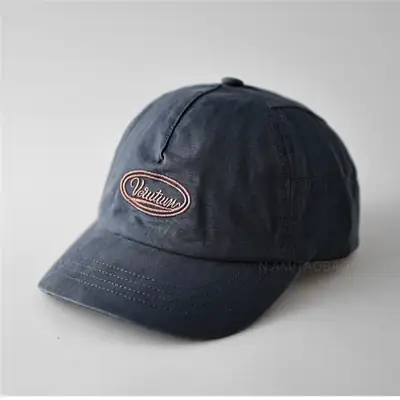 Gray Letter Embroidered Baseball Cap for Men Women
