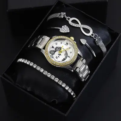 Luxury Bracelet Watch Set for Women Quartz Watch