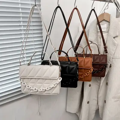 2025 Summer Chain Bag for Women Quilted Crossbody