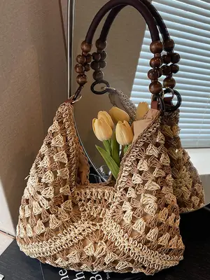 2025 Summer Woven Straw Bag for Women