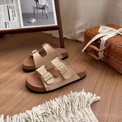 Women Genuine Leather Birkenstock Sandals Summer 2025