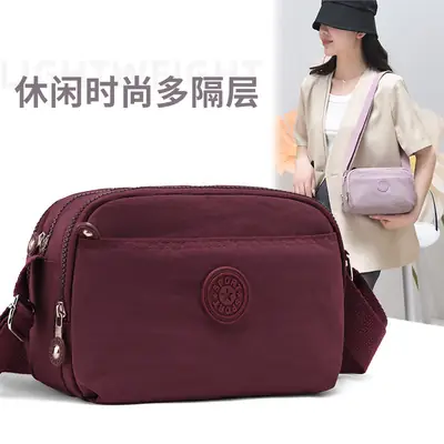 2026 Crossbody Bag for Women, Washed Fabric, Large Capacity