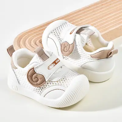 Baby Sandals Men's Summer Toddler Shoes 0 to 1-2 Years Old Baby Non-Slip Soft Bottom Infant Mesh Shoes Female Baby Shoes