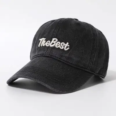 Women Retro Baseball Cap Gray 2025 Sunshade Wide Brim
