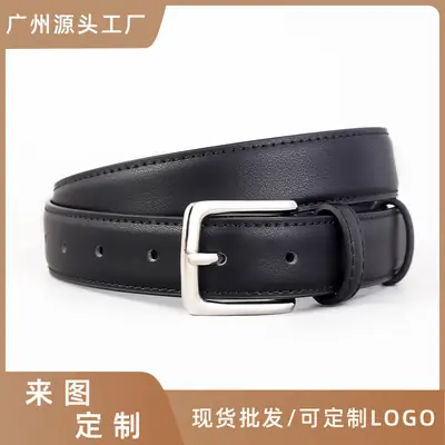 2025 Cowhide Leather Belt for Women with Alloy Buckle