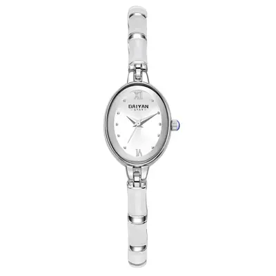 Women's Silver Chain Watch with Dial