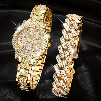 Luxury Cross-Border Diamond Watch for Women
