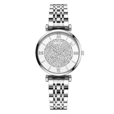 Cross-Border Gold Quartz Watch for Women