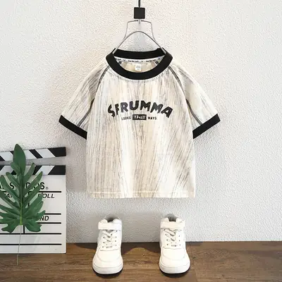 Boys Tie-Dye Short Sleeve T-Shirt Summer 2025