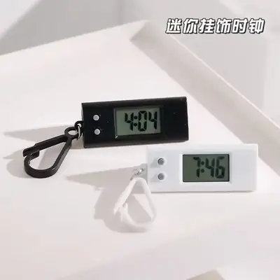 Portable Digital Silent Keychain Watch for Kids