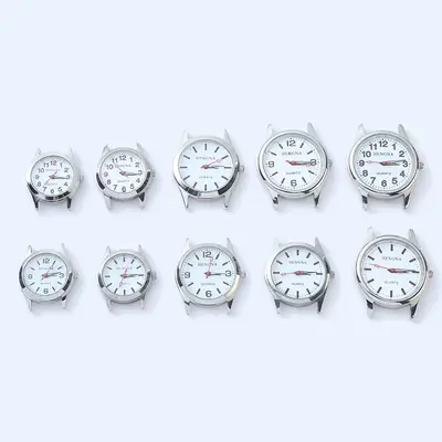 All-Steel Waterproof Stopwatch Watches Black Red 12/14/22.07/26.5/27.5/28.5