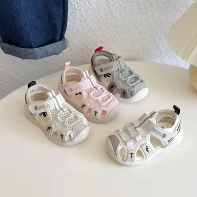Baby Toddler Shoes 2025 Summer New Girls Sandals Baby Functional Shoes Kidsren's Shoes Boys Soft Bottom Kidsren's Shoes