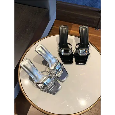 Sexy Cross-Strap High Heel Sandals Women 2025