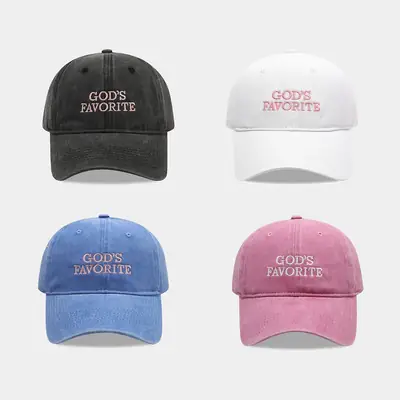 Women's Blue "God's Favorite" Baseball Cap