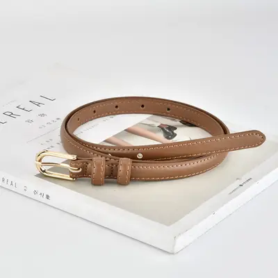Women Genuine Leather Retro Belt for Jeans Summer Decorative Waist Belt