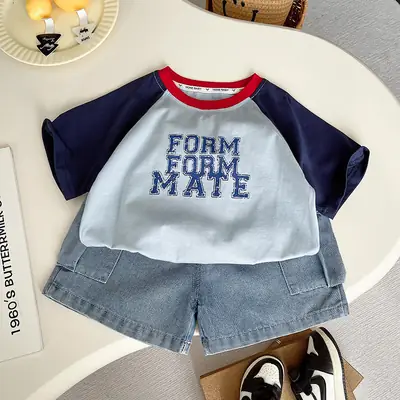 Children's Denim Shorts Summer Wear