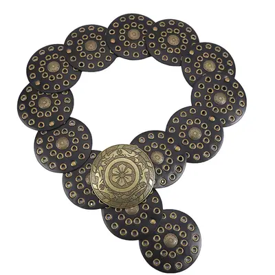 Women Retro Rivet Belt Eyelet Buckle Belt Wholesale