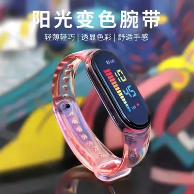 Mi 12 Transparent Belt Digital Watch 12:07
